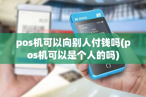pos机可以向别人付钱吗(pos机可以是个人的吗)