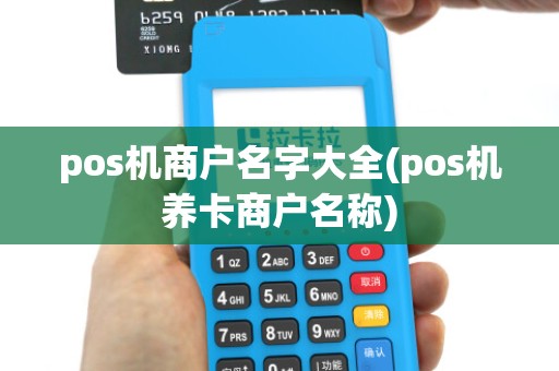 pos机商户名字大全(pos机养卡商户名称) pos机商户名字大全(pos机养卡商户名称)