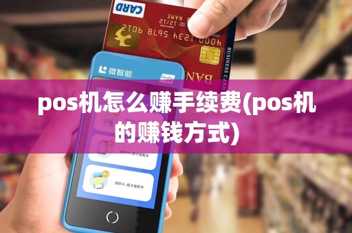 pos机怎么赚手续费(pos机的赚钱方式)
