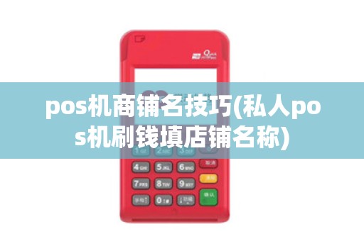 pos机商铺名技巧(私人pos机刷钱填店铺名称)