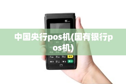 中国央行pos机(国有银行pos机)
