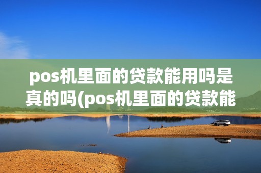 pos机里面的贷款能用吗是真的吗(pos机里面的贷款能用吗) pos机里面的贷款能用吗是真的吗(pos机里面的贷款能用吗)