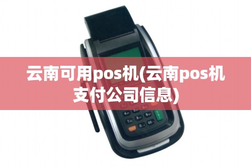 云南可用pos机(云南pos机支付公司信息)