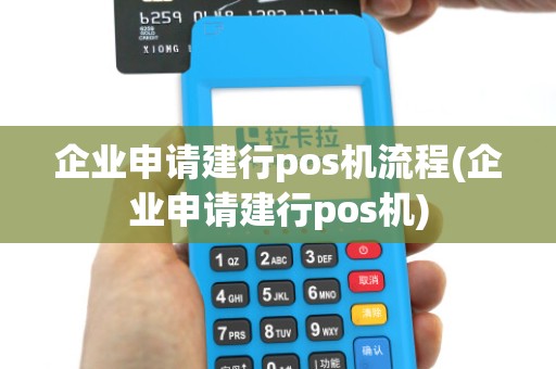 企业申请建行pos机流程(企业申请建行pos机)
