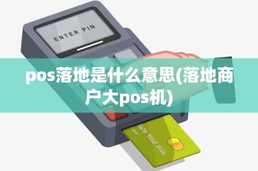 pos落地是什么意思(落地商户大pos机)