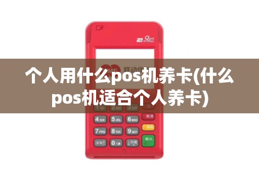 个人用什么pos机养卡(什么pos机适合个人养卡) 个人用什么pos机养卡(什么pos机适合个人养卡)