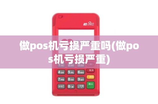 做pos机亏损严重吗(做pos机亏损严重)