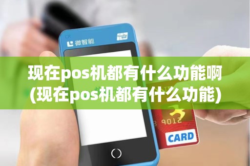 现在pos机都有什么功能啊(现在pos机都有什么功能) 现在pos机都有什么功能啊(现在pos机都有什么功能)