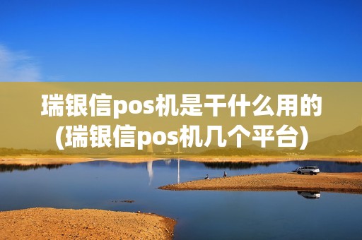 瑞银信pos机是干什么用的(瑞银信pos机几个平台) 瑞银信pos机是干什么用的(瑞银信pos机几个平台)