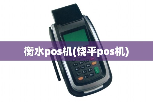 衡水pos机(饶平pos机) 衡水pos机(饶平pos机)