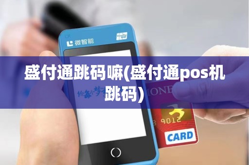 盛付通跳码嘛(盛付通pos机跳码)