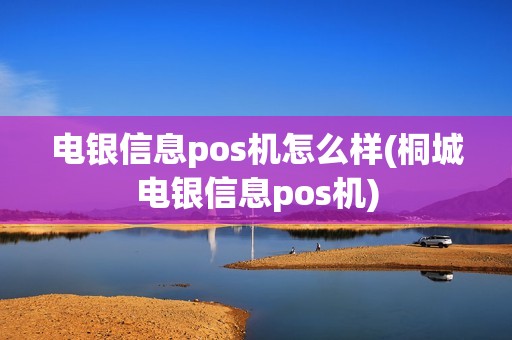 电银信息pos机怎么样(桐城电银信息pos机) 电银信息pos机怎么样(桐城电银信息pos机)