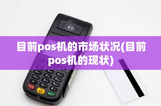 目前pos机的市场状况(目前pos机的现状) 目前pos机的市场状况(目前pos机的现状)