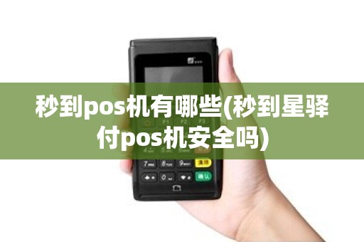 秒到pos机有哪些(秒到星驿付pos机安全吗) 秒到pos机有哪些(秒到星驿付pos机安全吗)