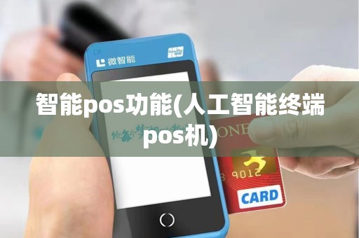 智能pos功能(人工智能终端pos机)