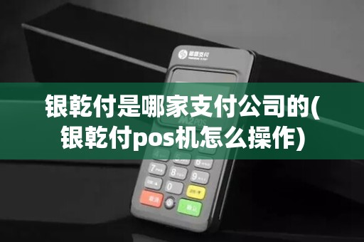 银乾付是哪家支付公司的(银乾付pos机怎么操作) 银乾付是哪家支付公司的(银乾付pos机怎么操作)