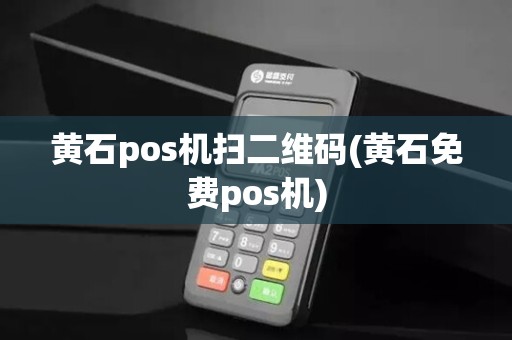 黄石pos机扫二维码(黄石免费pos机) 黄石pos机扫二维码(黄石免费pos机)