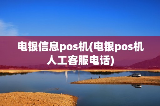 电银信息pos机(电银pos机人工客服电话) 电银信息pos机(电银pos机人工客服电话)