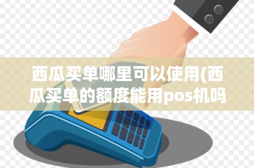 西瓜买单哪里可以使用(西瓜买单的额度能用pos机吗) 西瓜买单哪里可以使用(西瓜买单的额度能用pos机吗)