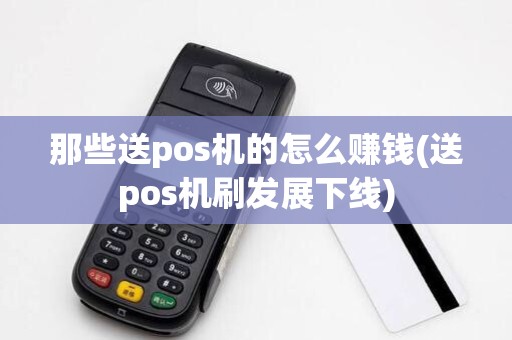 那些送pos机的怎么赚钱(送pos机刷发展下线) 那些送pos机的怎么赚钱(送pos机刷发展下线)