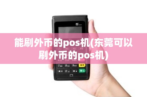 能刷外币的pos机(东莞可以刷外币的pos机)