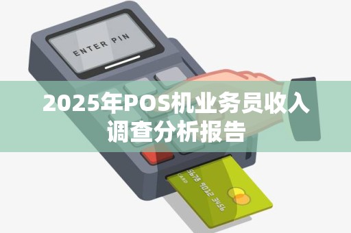2025年POS机业务员收入调查分析报告 2025年POS机业务员收入调查分析报告
