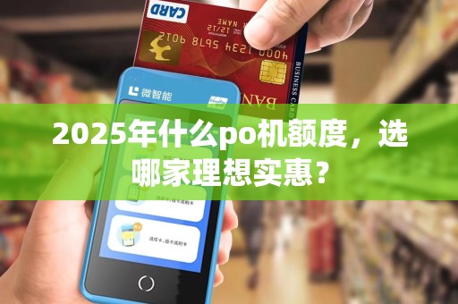 2025年什么po机额度,选哪家理想实惠? 2025年什么po机额度,选哪家理想实惠?