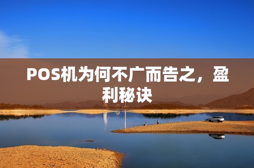 POS机为何不广而告之,盈利秘诀 POS机为何不广而告之,盈利秘诀
