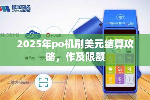 2025年po机刷美元结算攻略，作及限额