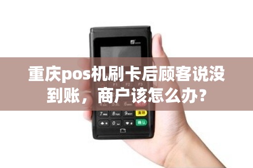重庆pos机刷卡后顾客说没到账，商户该怎么办？