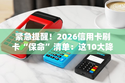 紧急提醒！2026信用卡刷卡“保命”清单：这10大降额禁区，碰一条就封卡！