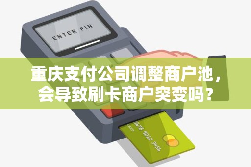 重庆支付公司调整商户池，会导致刷卡商户突变吗？
