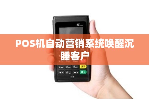 POS机自动营销系统唤醒沉睡客户
