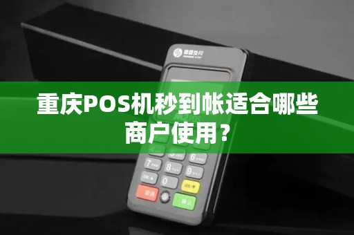 重庆POS机秒到帐适合哪些商户使用？