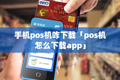 手机pos机咋下载「pos机怎么下载app」