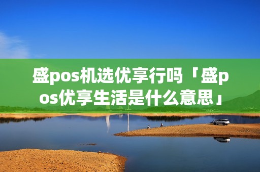 盛pos机选优享行吗「盛pos优享生活是什么意思」