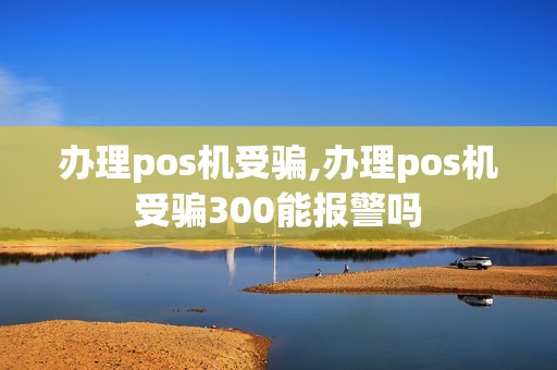 办理pos机受骗,办理pos机受骗300能报警吗