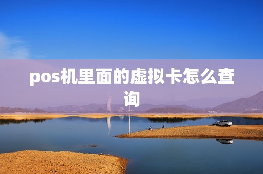 pos机里面的虚拟卡怎么查询 pos机里面的虚拟卡怎么查询