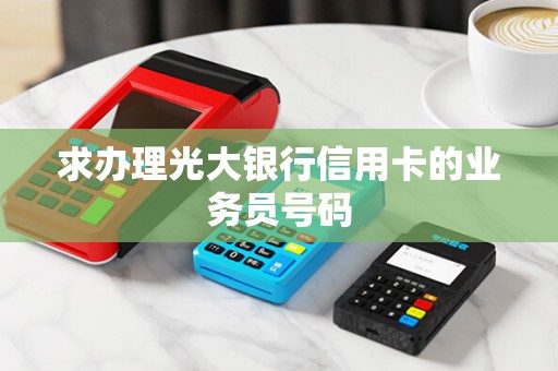 求办理光大银行信用卡的业务员号码 求办理光大银行信用卡的业务员号码