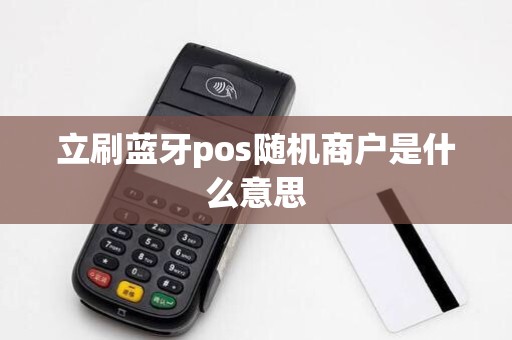 立刷蓝牙pos随机商户是什么意思