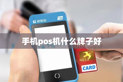 手机pos机什么牌子好 手机pos机什么牌子好