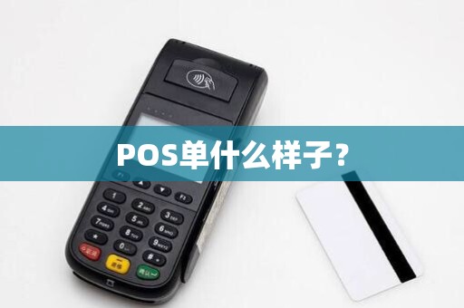 POS单什么样子? POS单什么样子?