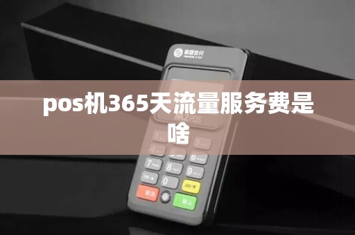 pos机365天流量服务费是啥 pos机365天流量服务费是啥