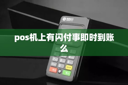 pos机上有闪付事即时到账么 pos机上有闪付事即时到账么