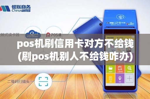 pos机刷信用卡对方不给钱(刷pos机别人不给钱咋办)