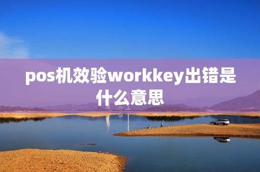 pos机效验workkey出错是什么意思