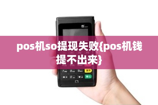 pos机so提现失败{pos机钱提不出来}