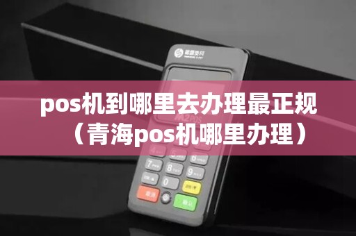 pos机到哪里去办理最正规（青海pos机哪里办理）