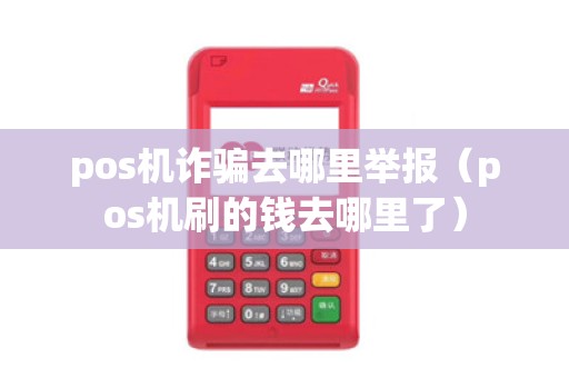 pos机诈骗去哪里举报（pos机刷的钱去哪里了）