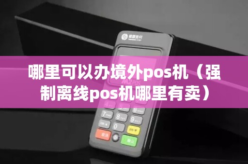 哪里可以办境外pos机（强制离线pos机哪里有卖）